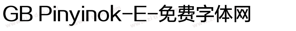 GB Pinyinok-E字体转换